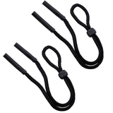 BIRCH's Black Sports Safety Glasses Eyeglasses Sunglasses Holder Neck Cord String Retainer Strap