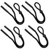 BIRCH's Black Sports Safety Glasses Eyeglasses Sunglasses Holder Neck Cord String Retainer Strap