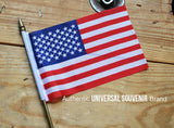 Universal Souvenir Mini USA Patriotic American US Stick Flag (4x6)