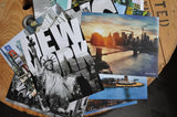 24 Various Collectible New York City Landmark Photos Decorative NY Pictures NYC Souvenir Wall Poster Prints - 8" X 10"