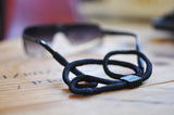 BIRCH's Black Sports Safety Glasses Eyeglasses Sunglasses Holder Neck Cord String Retainer Strap