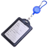 BIRCH's Unisex ID Badge Card Holder Retractable Reel Belt Clip Name Tag Keychain