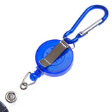 BIRCH's Unisex ID Badge Card Holder Retractable Reel Belt Clip Name Tag Keychain