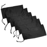 6X High Quality Microfiber Pouch - Soft Cloth Cleaning Storage Bag for Eyeglasses, Sunglasses, Jewelry, Coins, Electronic Gadgets, Mobile Cell Phone Smart Phone iPhone, Samsung, Galaxy, Watches