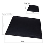 TERRAFIBER Premium Quality Microfiber Cleaning Cloth Packages for Tablets Cell Phones Eyeglasses Camera Lenses Jewelry and Other Delicate Surfaces